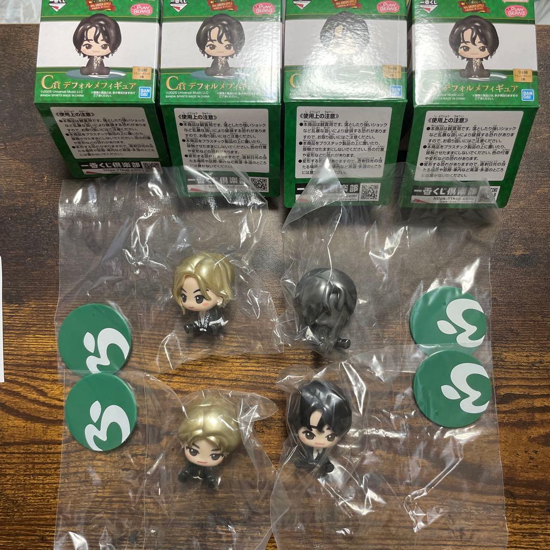 一番くじ　Mrs. GREEN APPLE フィギュア 4個セット コンプリート