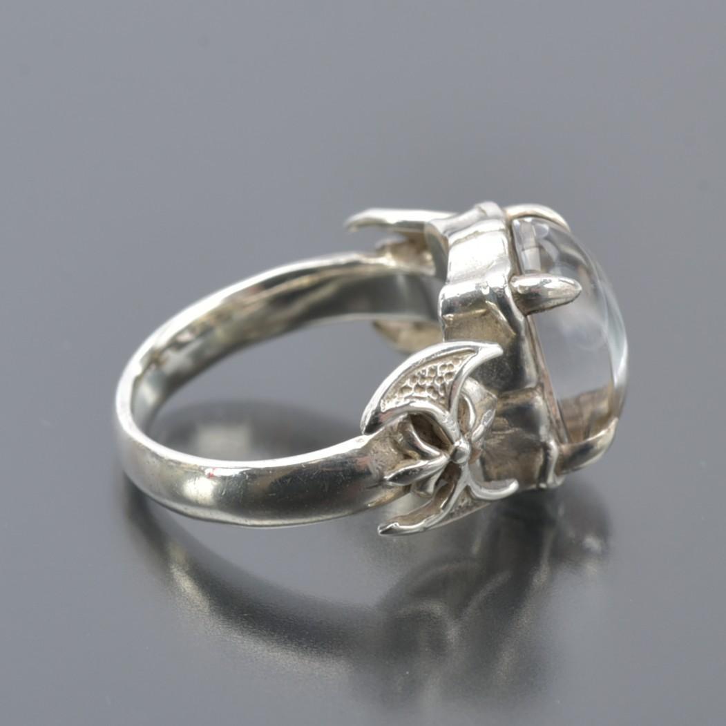 磨き済美品 Bizarre ビザール ヴァンパイア リング SV 925 18号