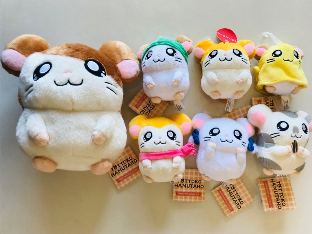 ハム太郎　とっとこハム太郎　ぬいぐるみ　　8点セット　新品　未使用　マスコット