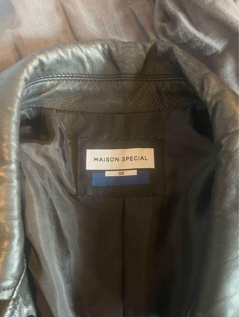 メゾンスペシャル　レザージャケット
