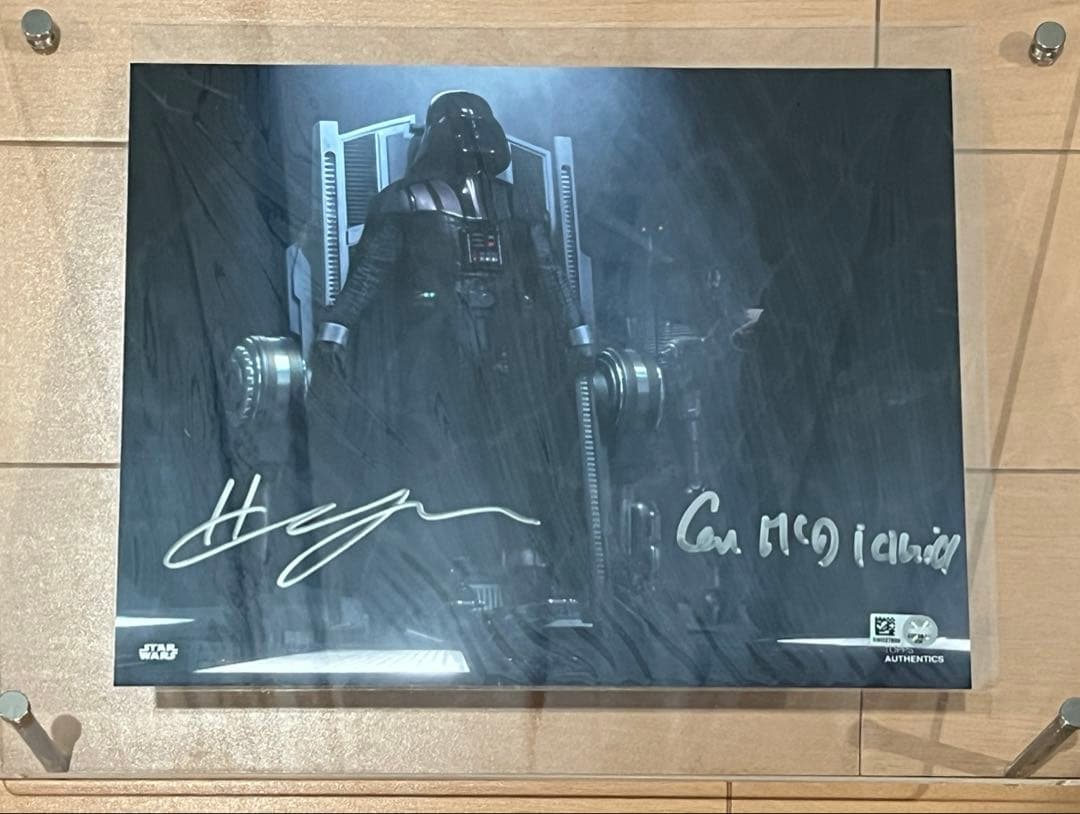 年末特価）ヘイデン・クリステンセン　イアン・マクダーミド　スターウォーズ　サイン