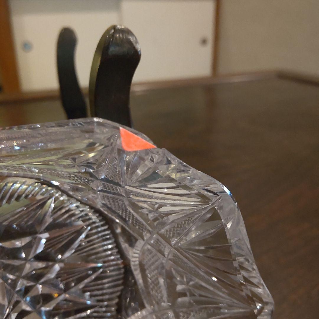 須田秀石　茶懐石用、クリスタル舟形向付け鉢　８客プラス２客