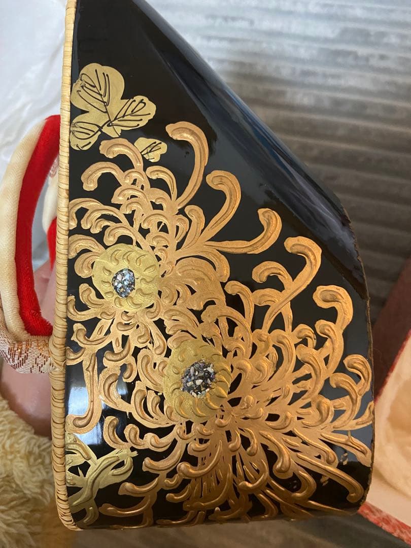 七五三用 花柄刺繍 着物セット