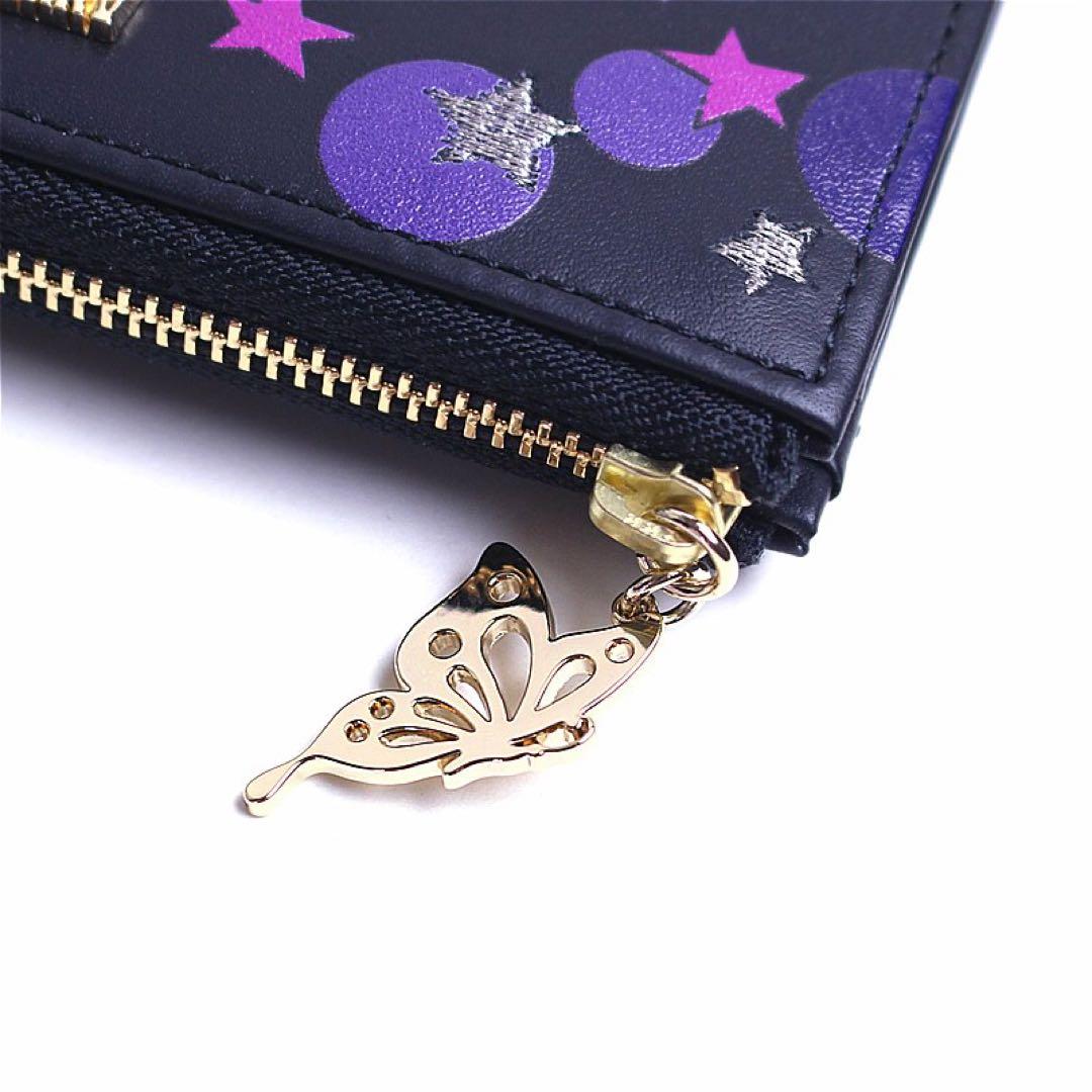 ☆じよん☆アナスイ ディア マルチケース ミニウォレット パープル