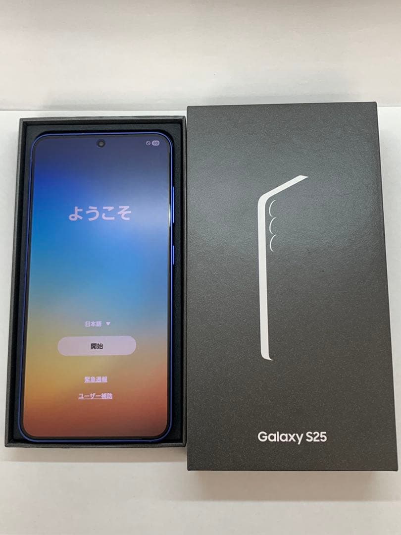 ★極美品★ Galaxy S25 ネイビー docomo版SIMフリー