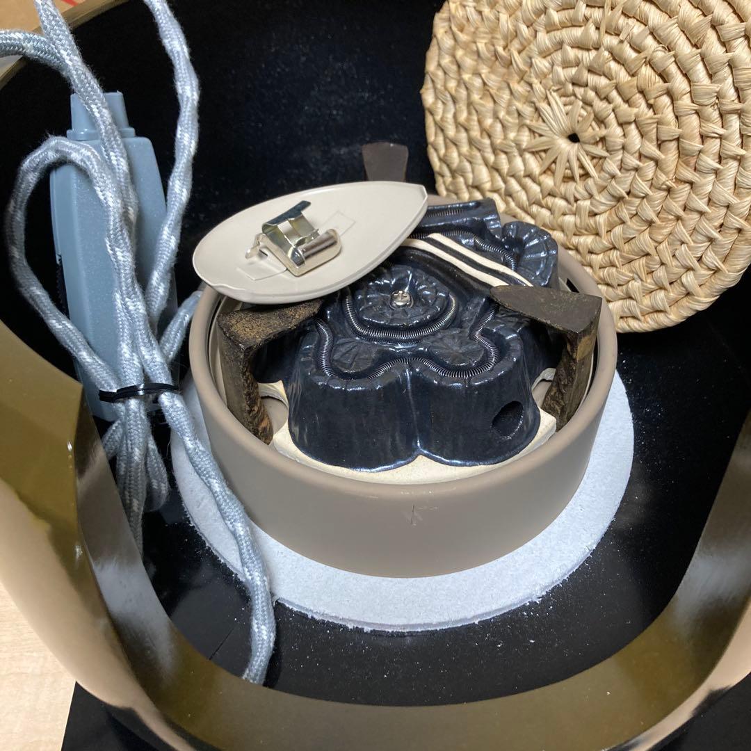 野々田商店 風炉型電熱器 野々田式 炭型ヒーター 茶道具 風炉型電熱器