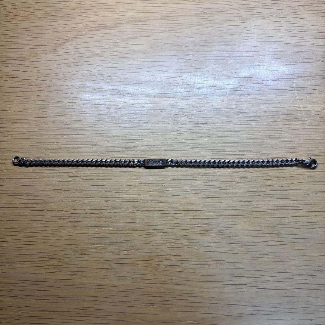 Dior シルバー チェーンブレスレット