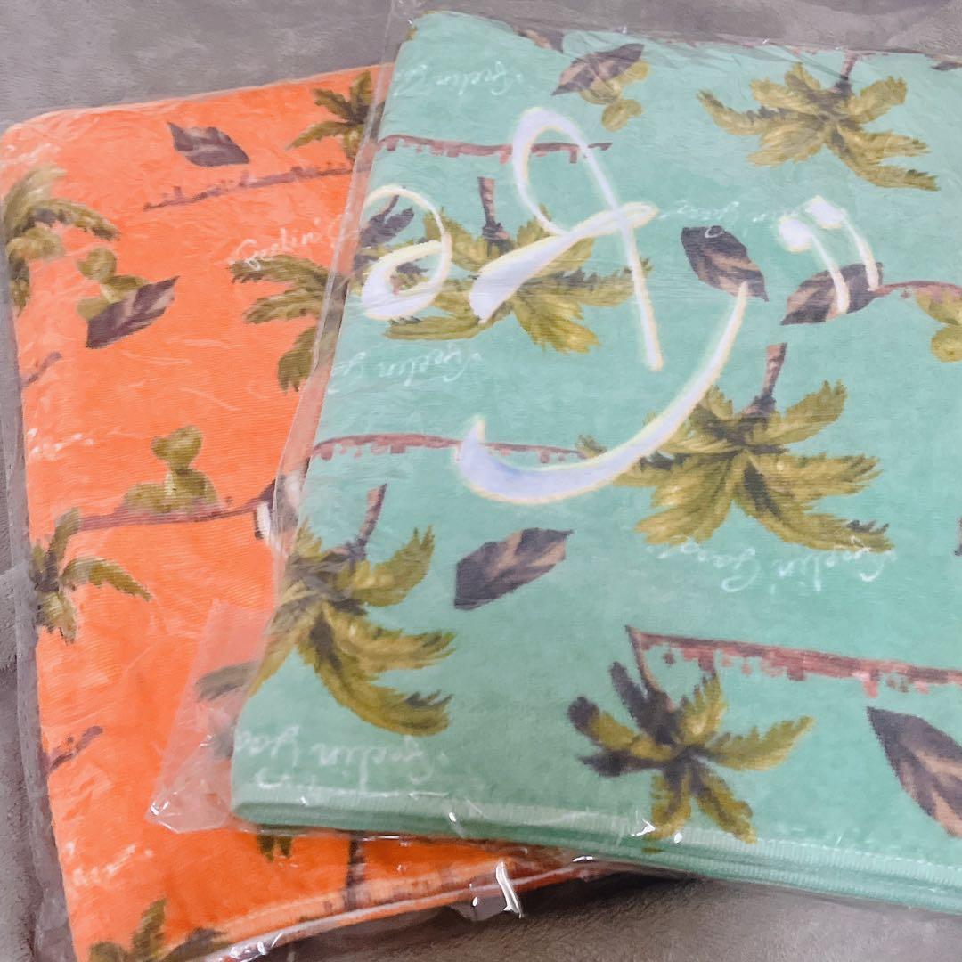 藤井風 Feelin' Good タオル グリーン オレンジ