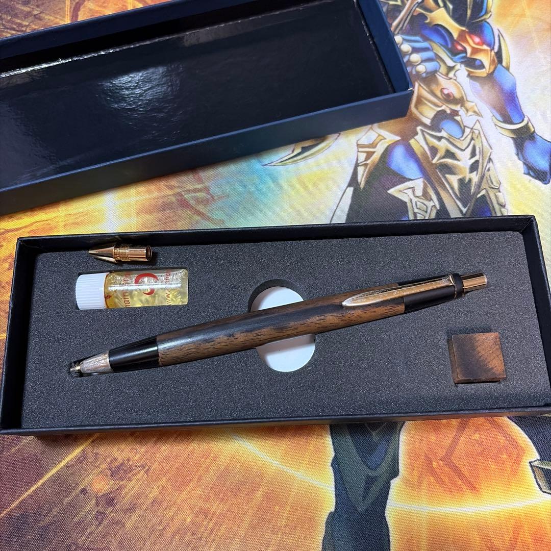 野原工芸　黒柿　シャープペンシル【旧型】固定式口金付