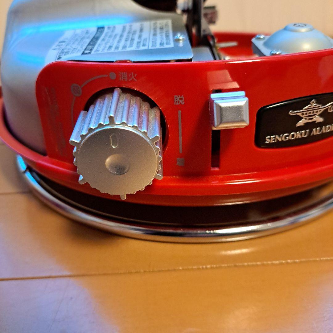 2022年製センゴクアラジン　ポータブルガスストーブ　赤