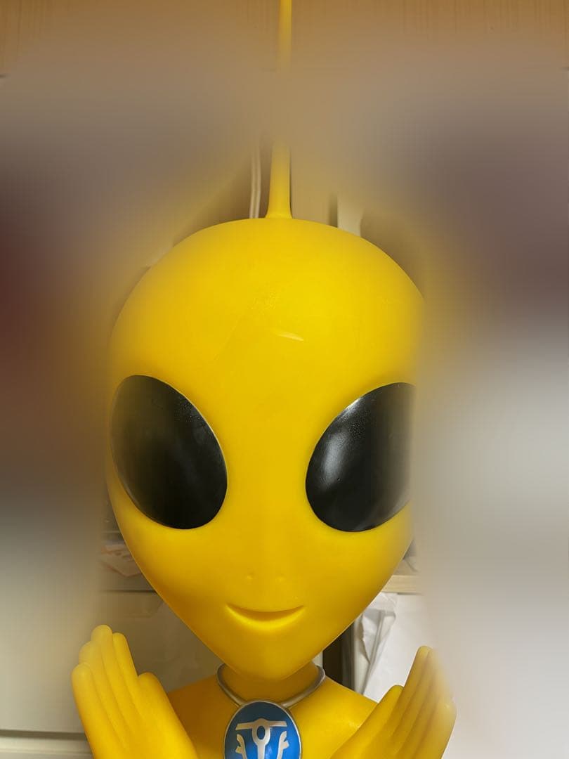 U.T. カップヌードル 特大フィギュア 置物 ライト　等身大　ルームライト