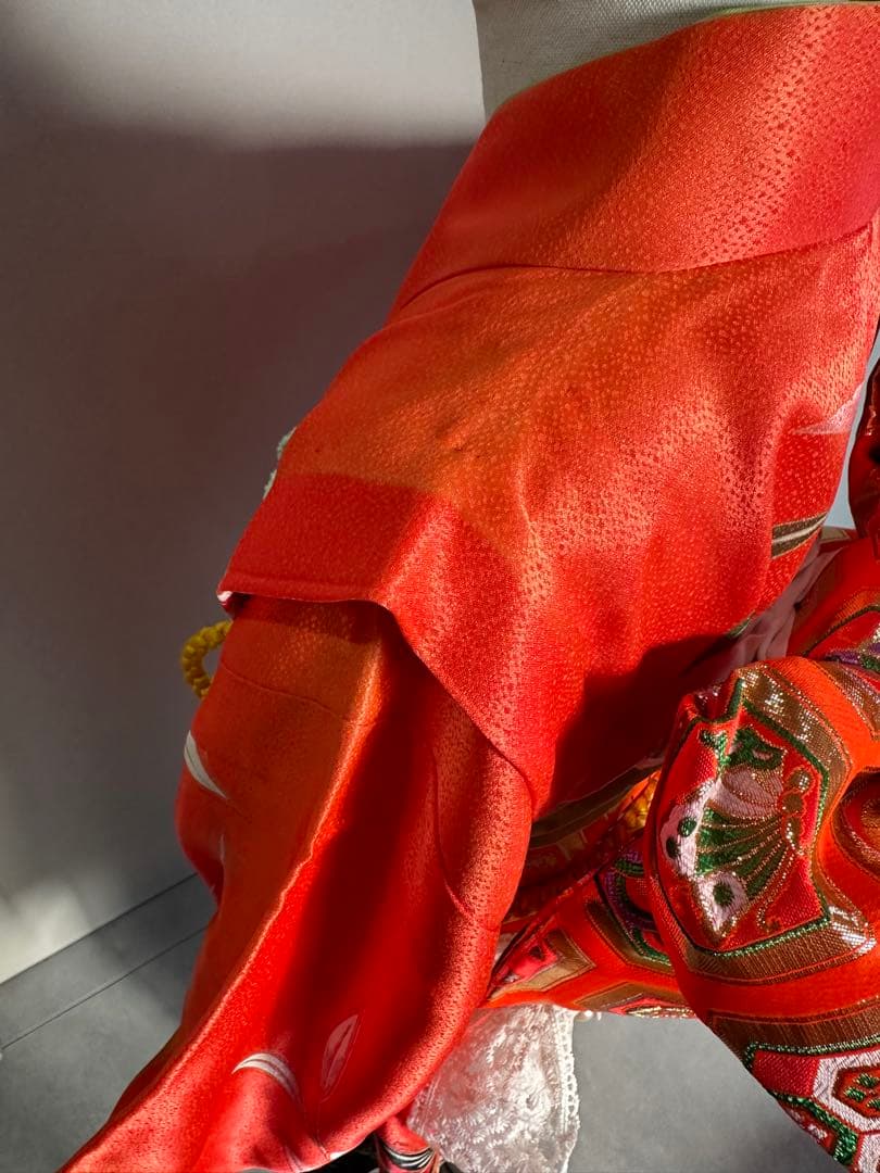 特別価格！！早い者勝ち！！七五三　フルセット　金彩着物　7歳