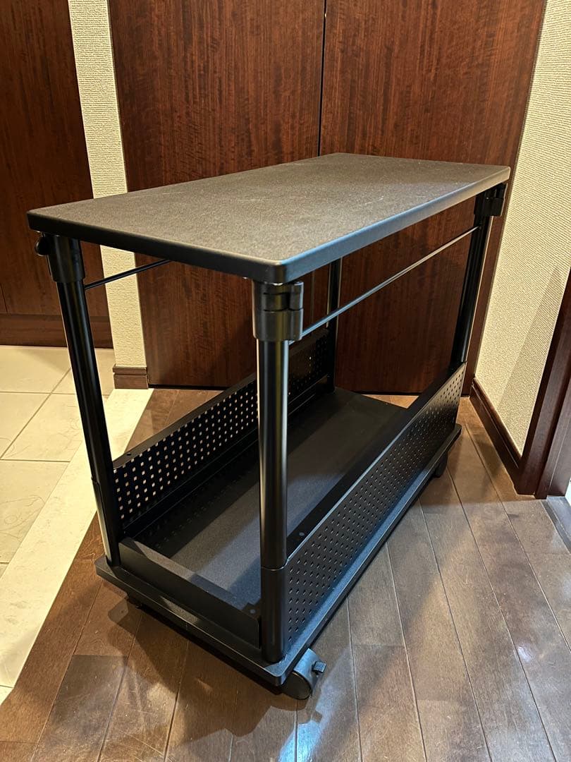 BHD-670H 昇降式L字デスク ブラック ゲーミングデスク バウヒュッテ