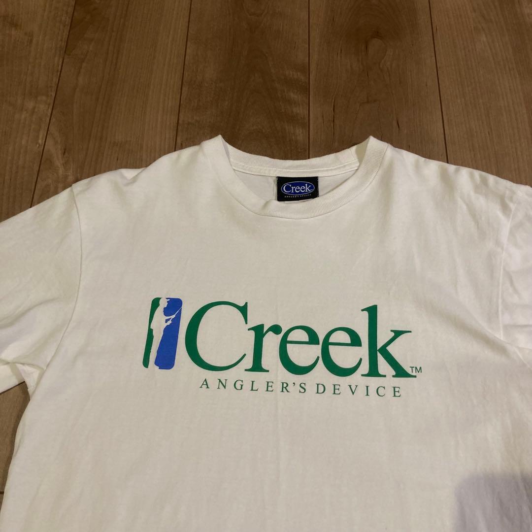 Creek Angler's Device ロゴ Tシャツ ホワイト
