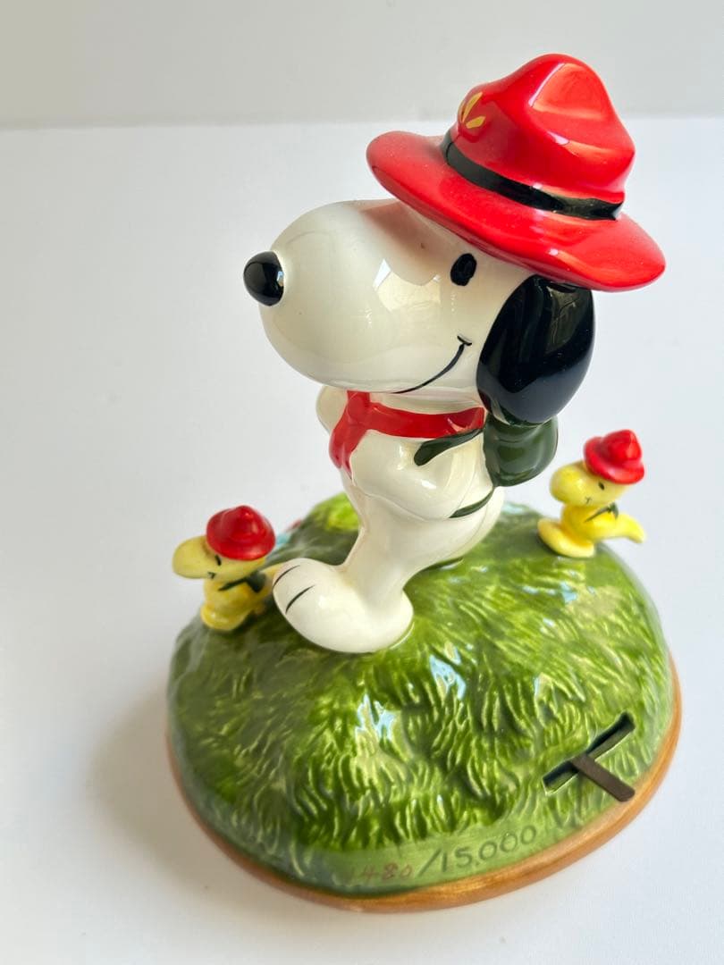 ヴィンテージ スヌーピー ビーグルスカウト　オルゴール