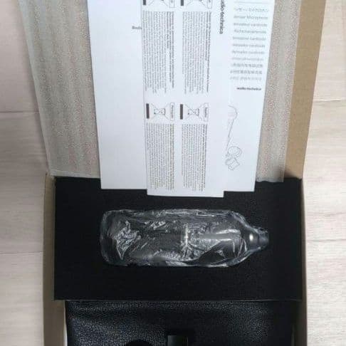 【美品】オーディオテクニカ AT2020 コンデンサーマイク XLR ブラック