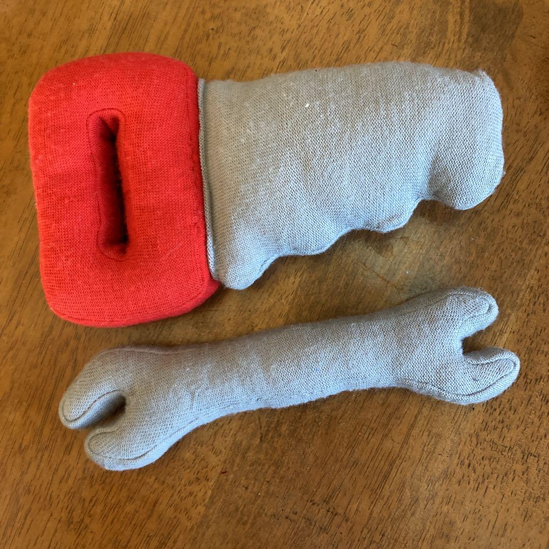 笑　可愛い　工具ぬいぐるみ　2点セット　ノコ&スパナ　バッグチャームにしても