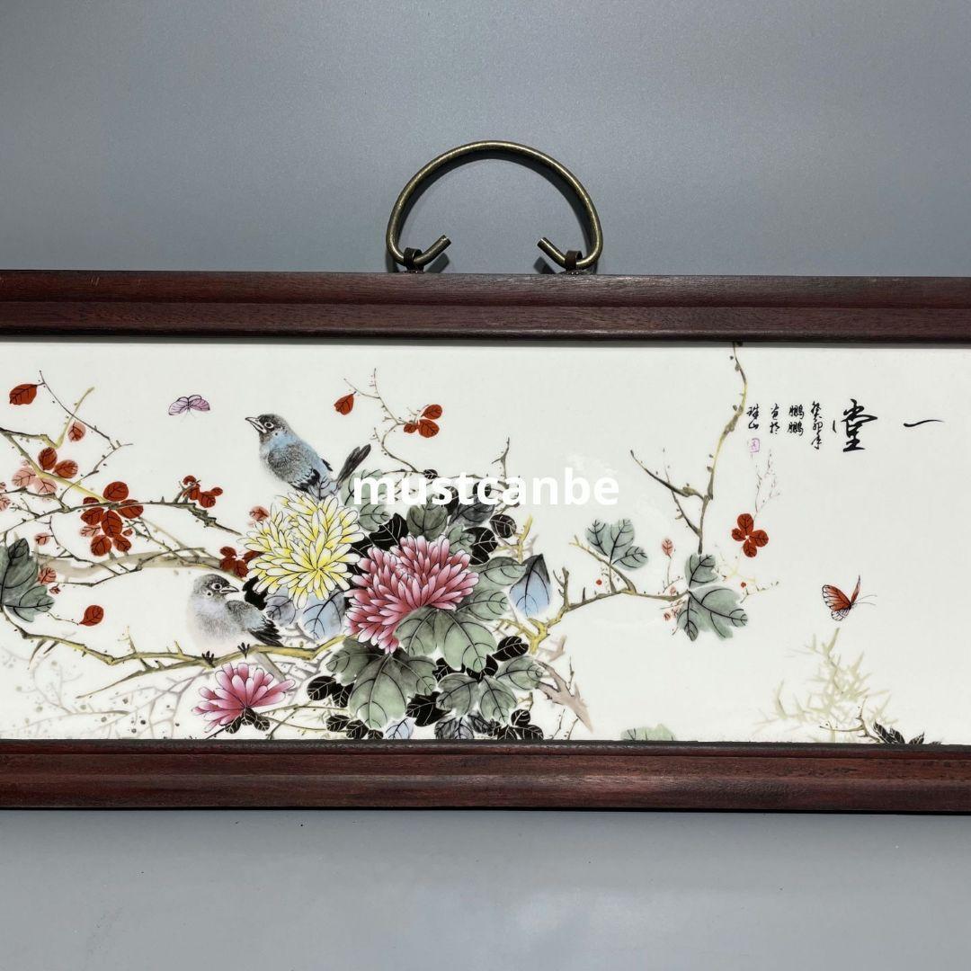 景徳鎮 陶板画 が一堂に会します 応接間 玄関 茶室 掛画 装飾品 工芸品 置物