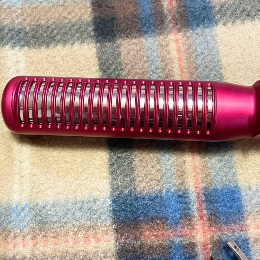 韓国 チョンダムスタイル ダブルアクションヘアブラシ 中古