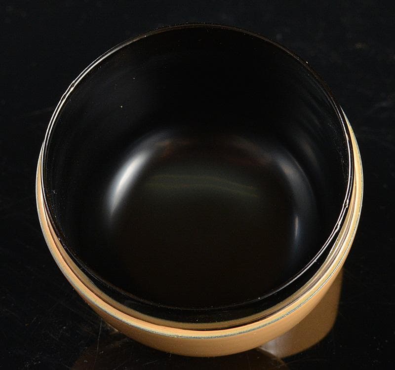 むっちゃん　茶道具　中村湖彩作　干網蒔絵　中棗　共箱　V　R5435