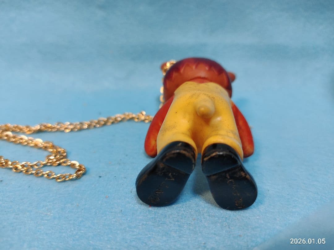 昭和レトロ当時物 ロバくん ペンダントソフビ おはようこどもショー ニッコー