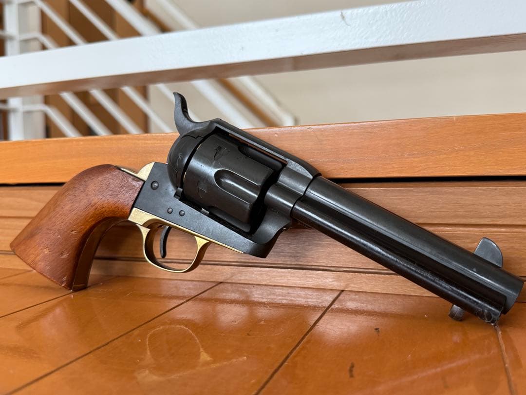 ハドソン コルト SAA HW シビリアン 木製グリップ モデルガン マルイ