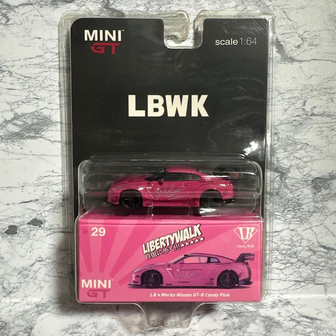 ミニＧＴ LB NISSAN GT-R CANDY PINK