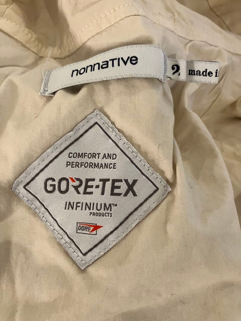 市*川様 nonnative GORE-TEX INFINIUM コート