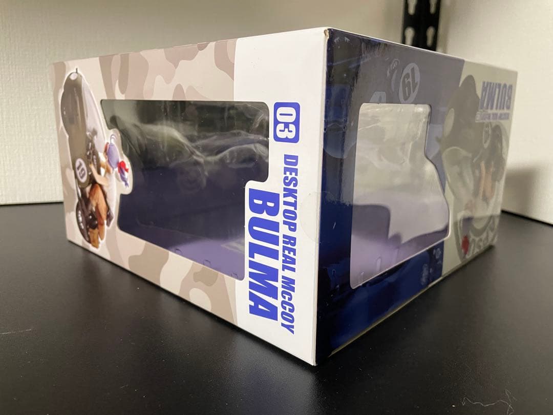 未開封 ドラゴンボール デスクトップリアルマッコイ 03 ブルマ