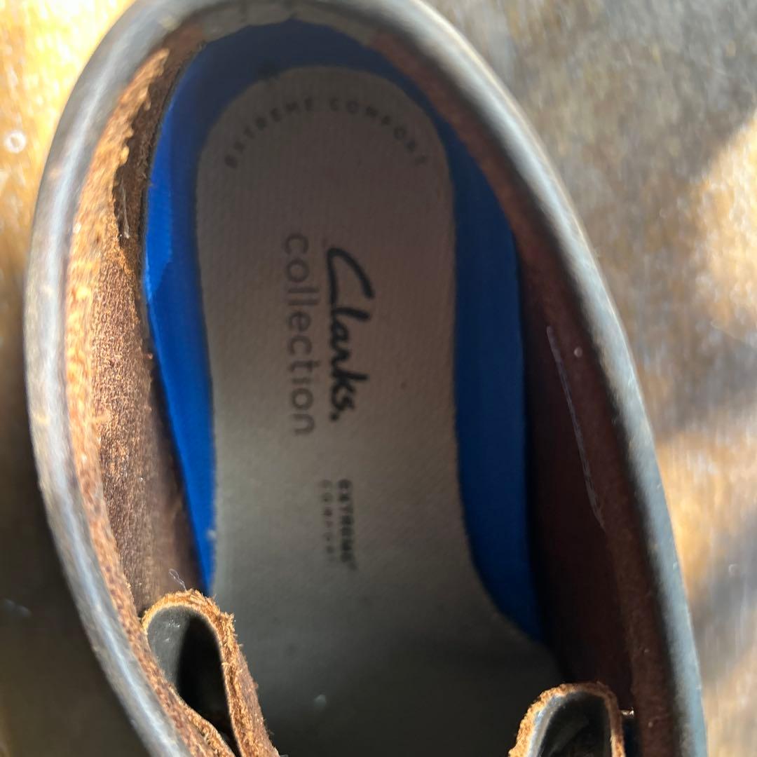 クラークス　ワラビーブーツモカシン　シェーカーズブーツ　24cm