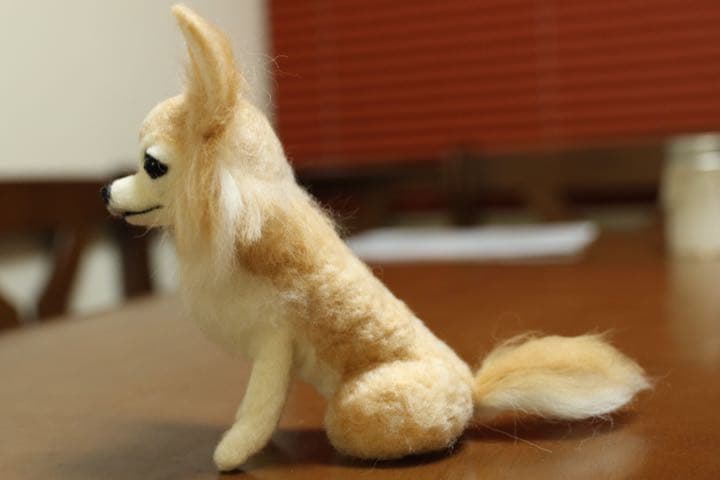 羊毛フェルト　チワワ