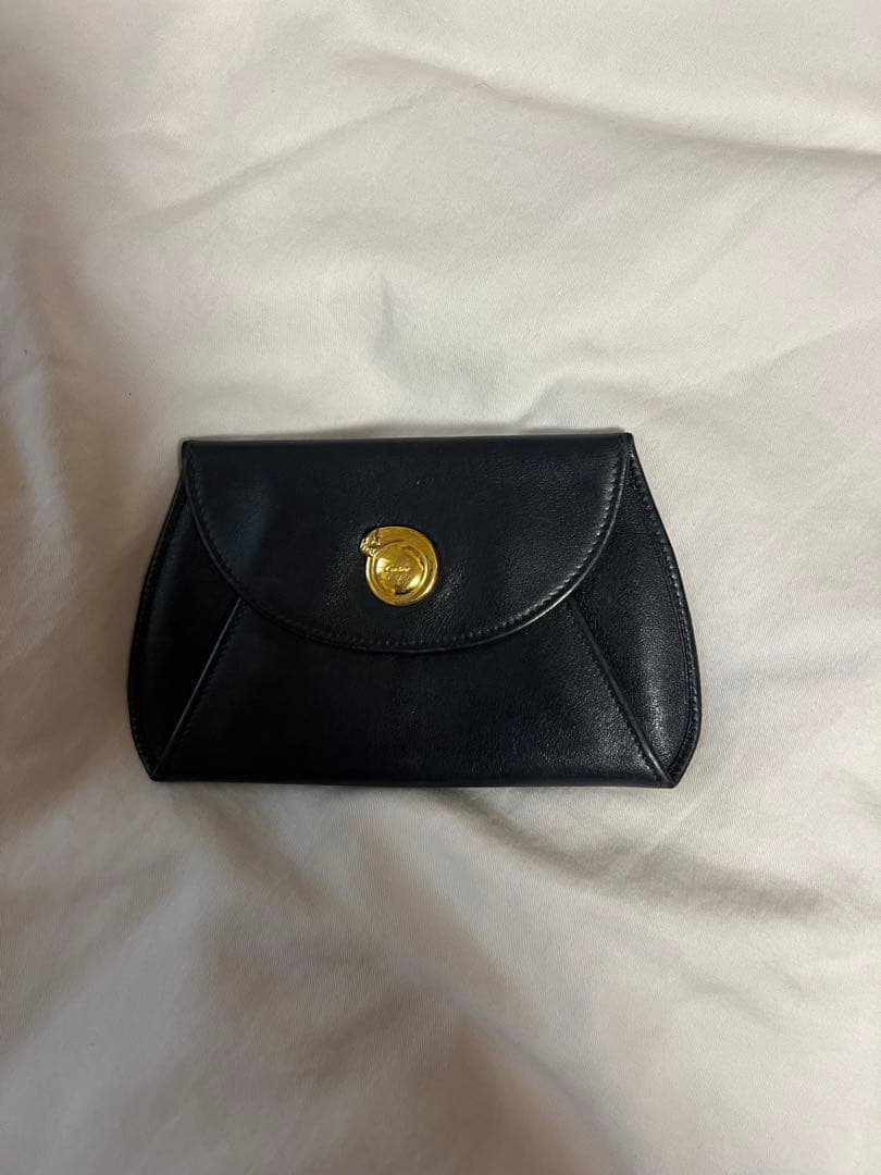 Cartier カルティエ パンテール ケース ブラック レザー 小物入れ