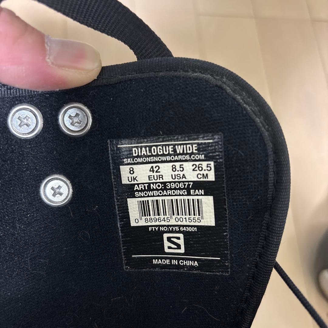 Salomon スノーボードブーツ 専用バッグ付 スノボ スキー