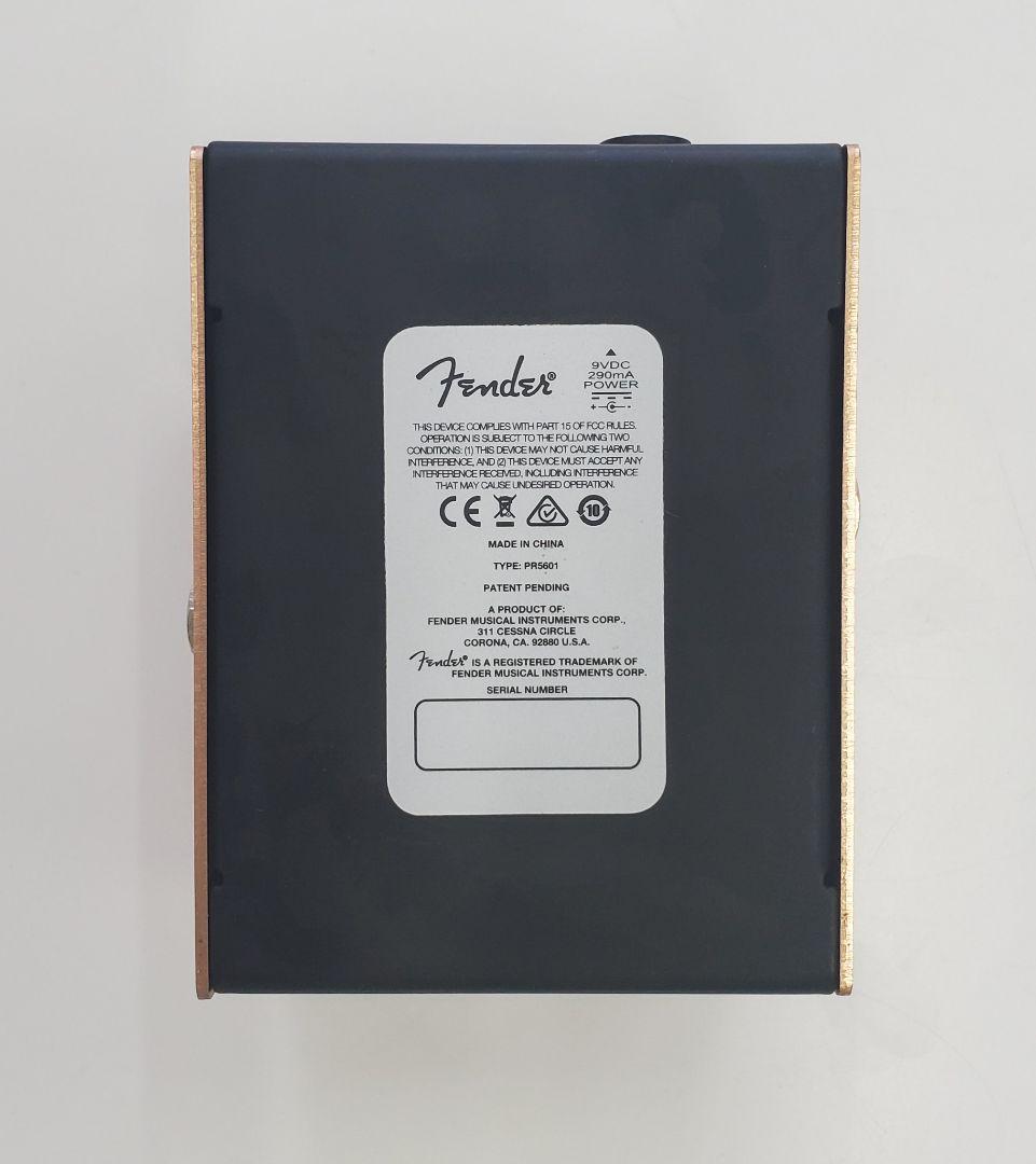 Fender MTG tube distortion 真空管搭載