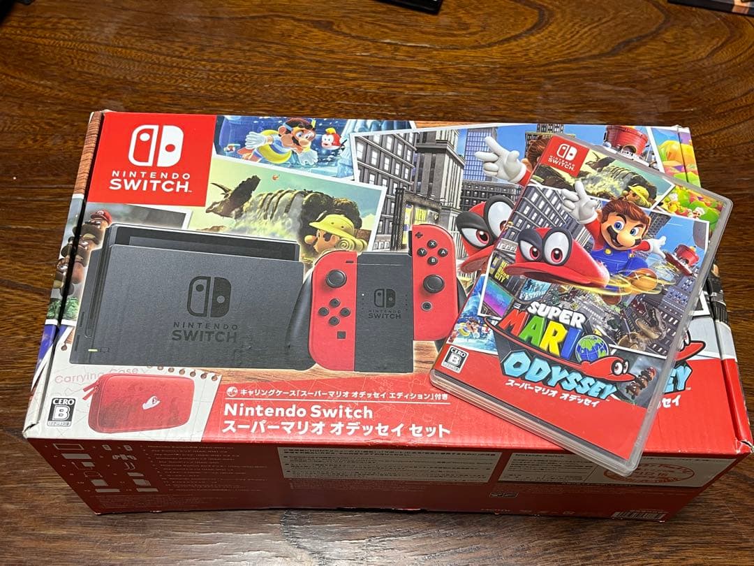Nintendo Switch スーパーマリオ　オデッセイ　セット