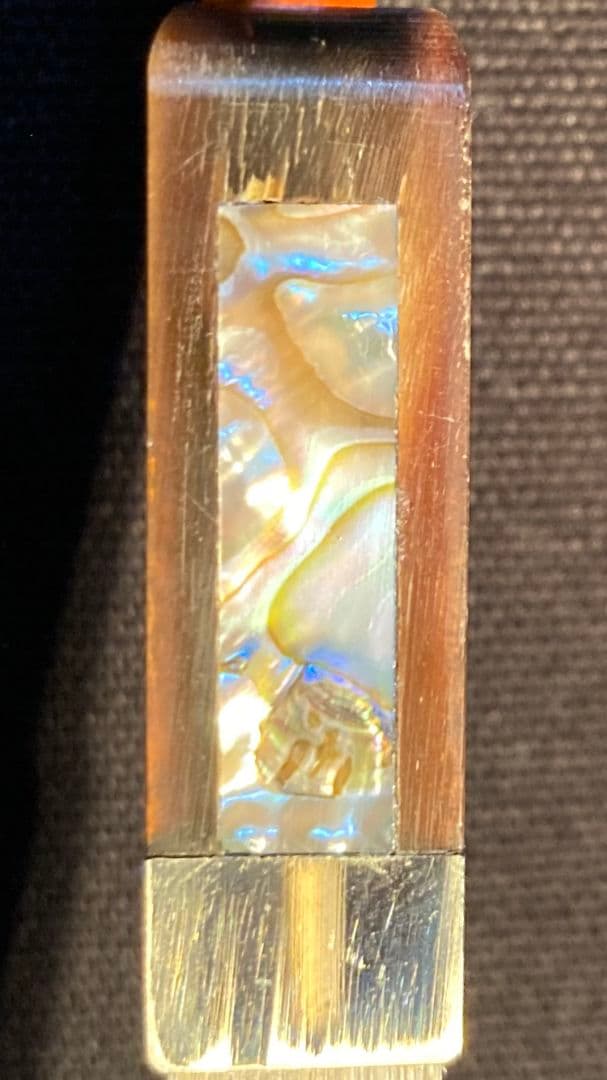 Violin bow ヴァイオリン弓《素敵な飾り付》やや軽め