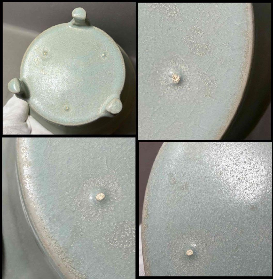 中国 広口三つ足炉　f2260119