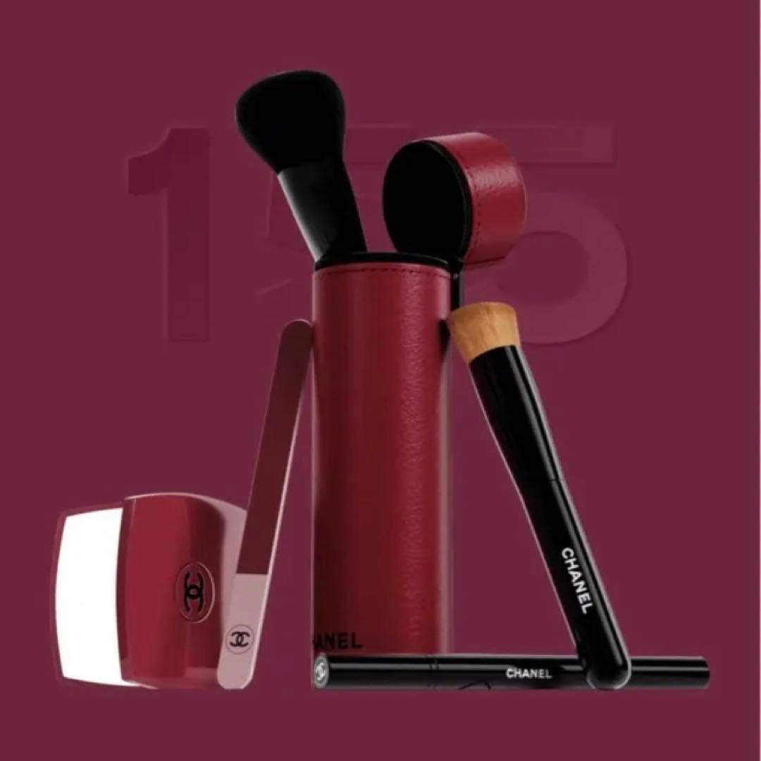 CHANEL 限定 ミラー 155 ルージュ ヌアール