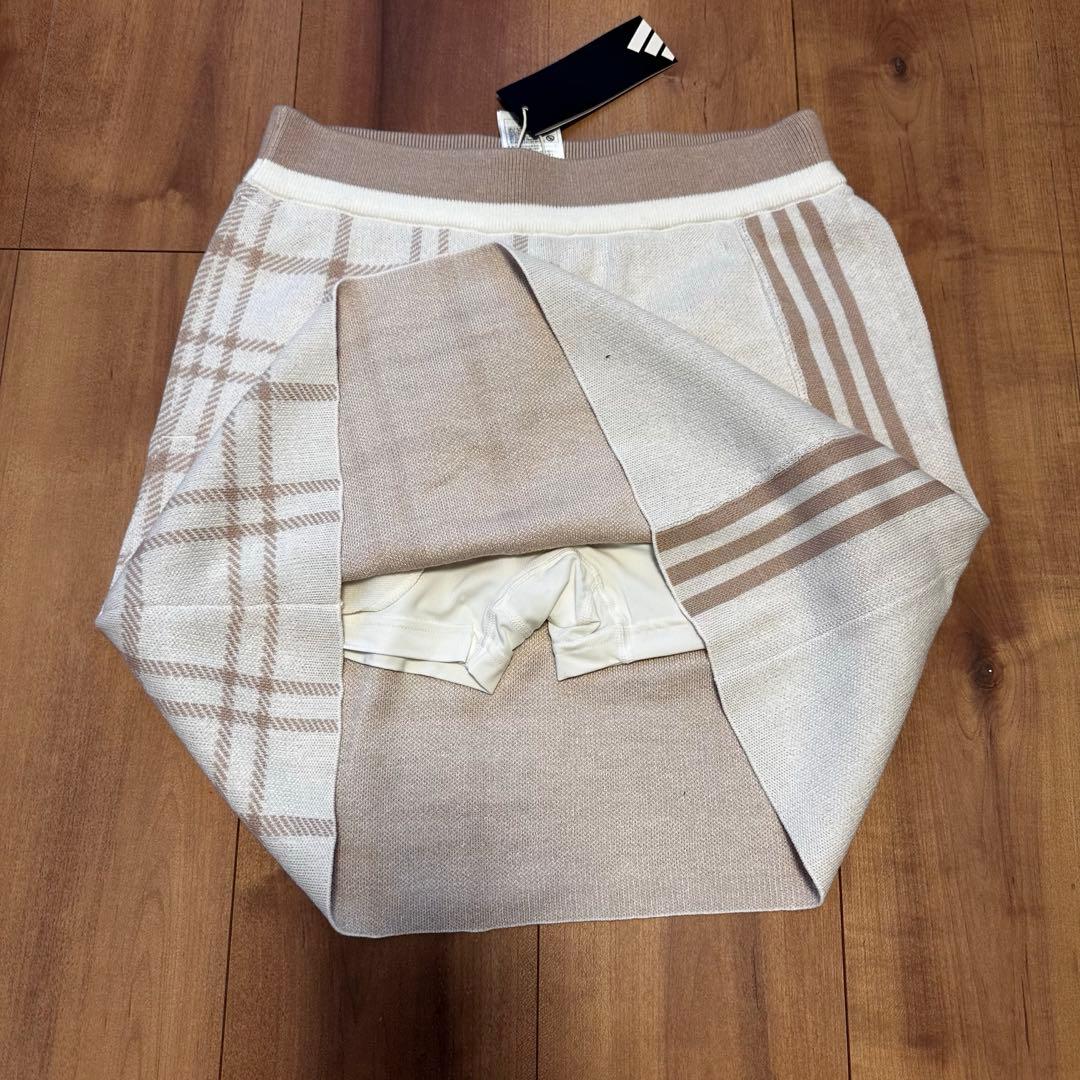 長袖セーター　ニットスカート　サイズM セットアップ　ゴルフウェア　秋冬　ウール