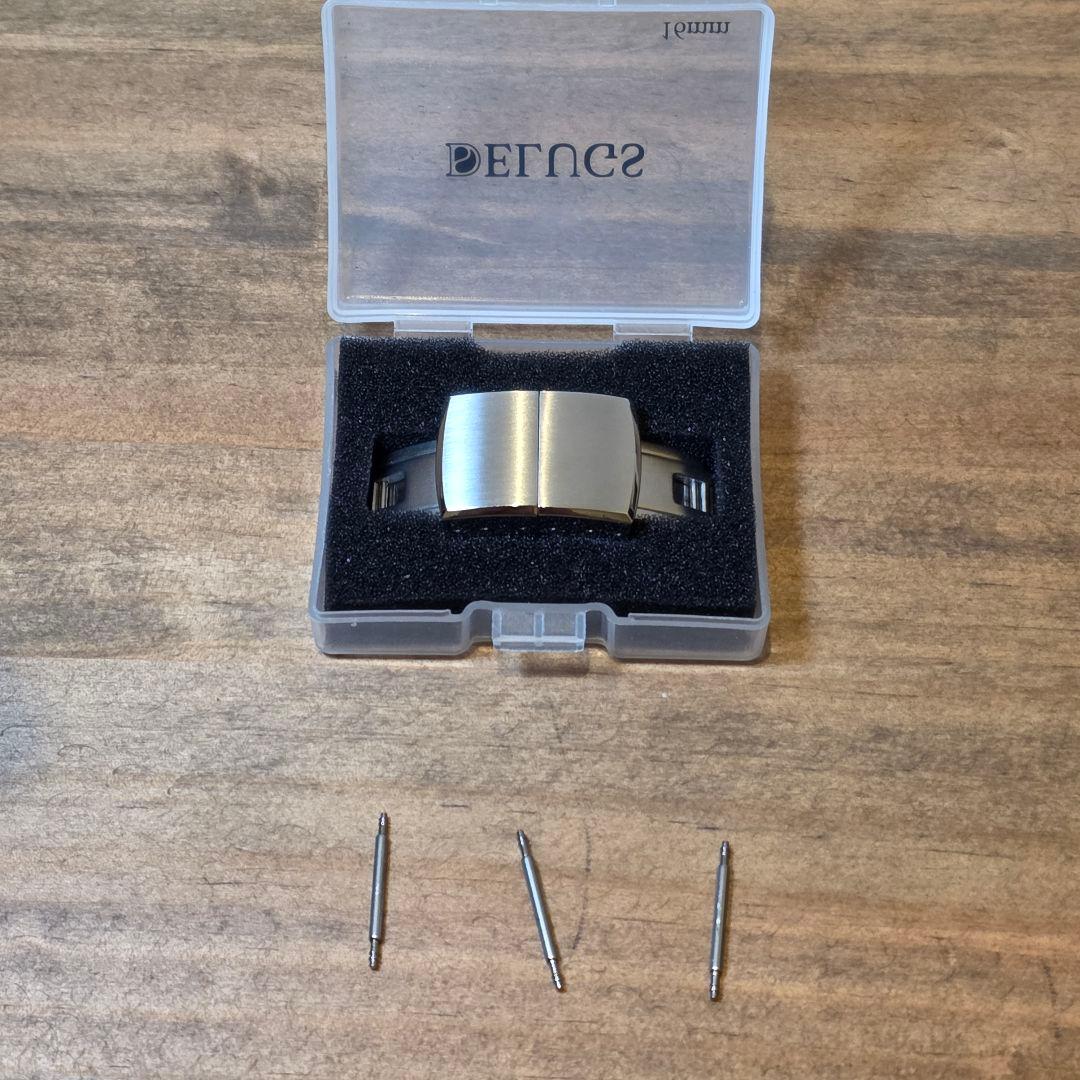 Cartier サントスドゥカルティエMM Delugsラバーベルト