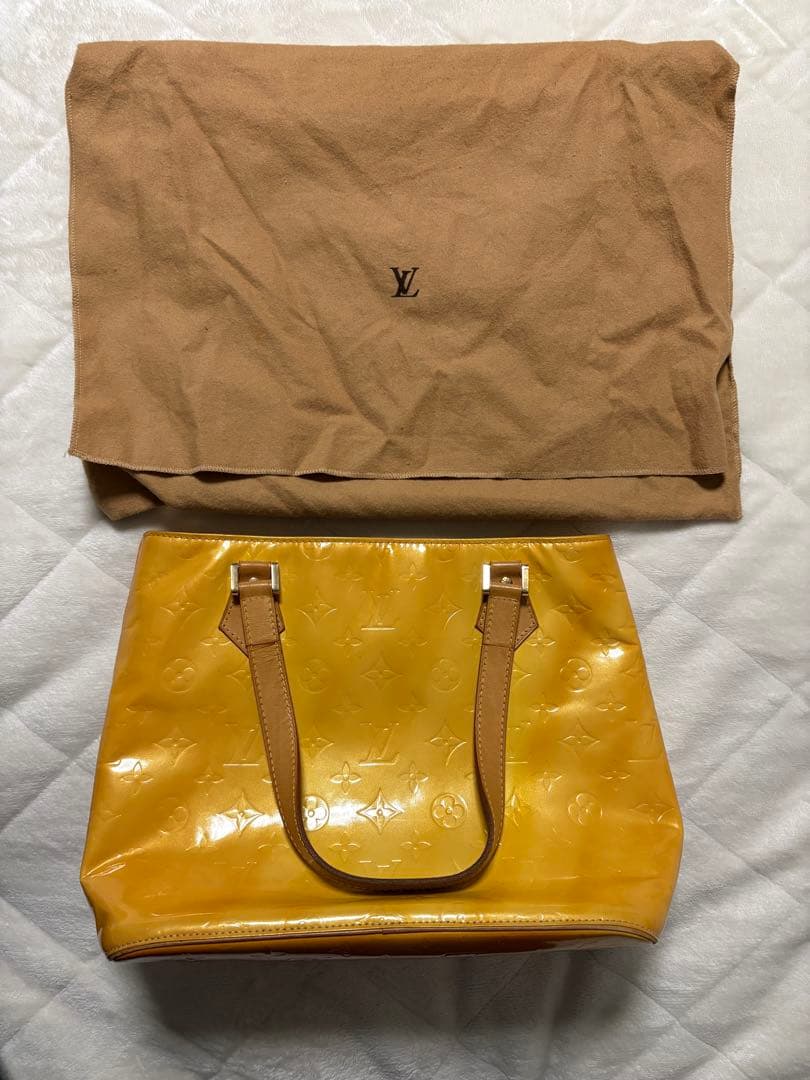 ルイヴィトン　ハンドバッグ　イエロー