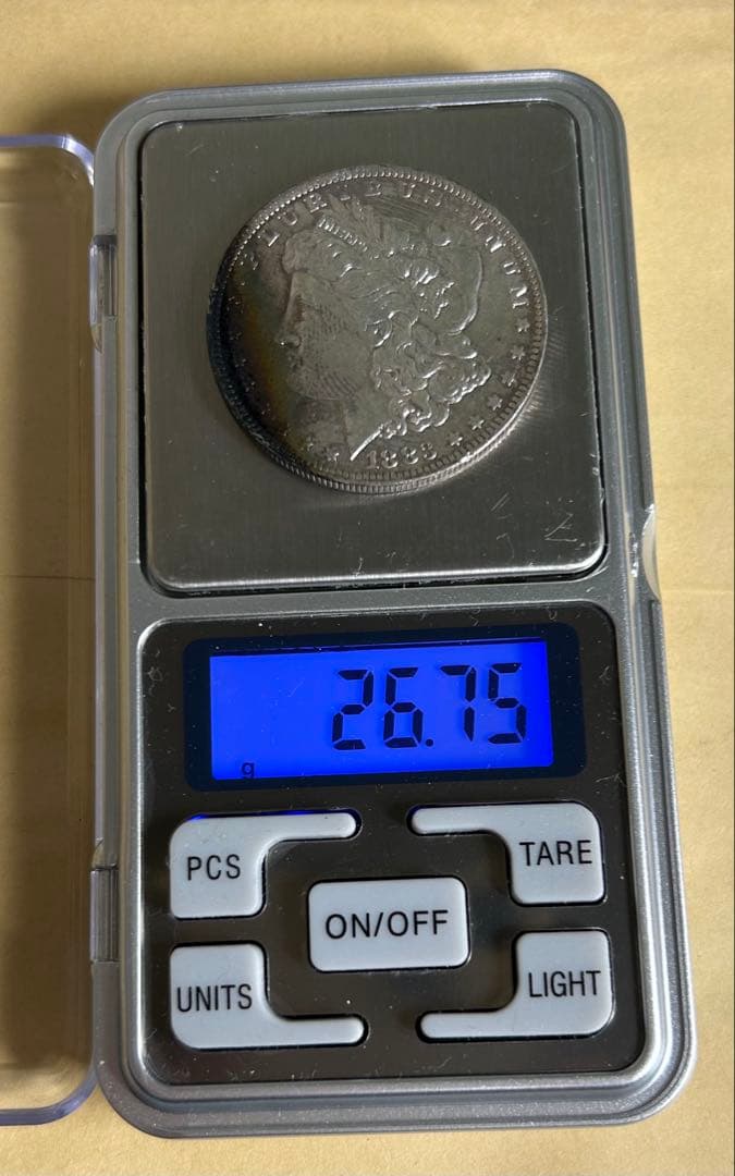 モルガンダラー 希少年号 1883年 ミントマークo 1ドル銀貨 本物保証