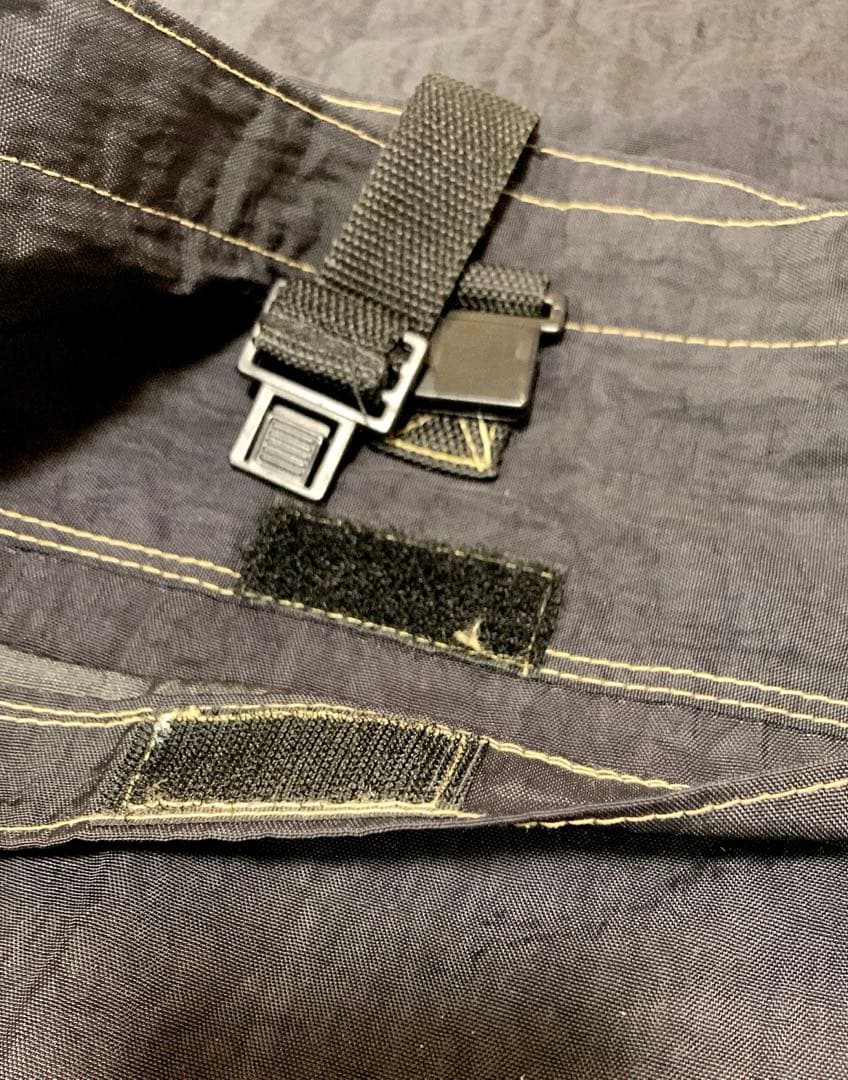 オールドステューシー　ナイロンリュック　黒　　90年代　レア