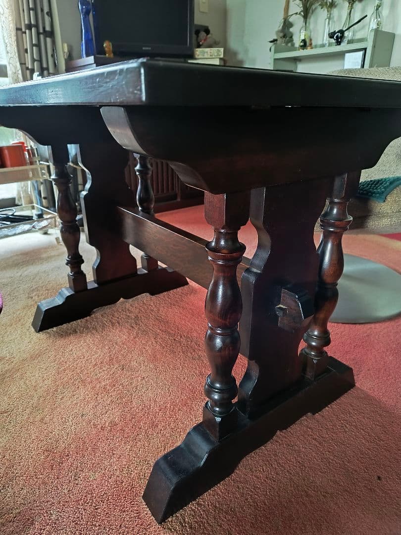 松本民芸家具 ダイニングテーブル 希少デザイン