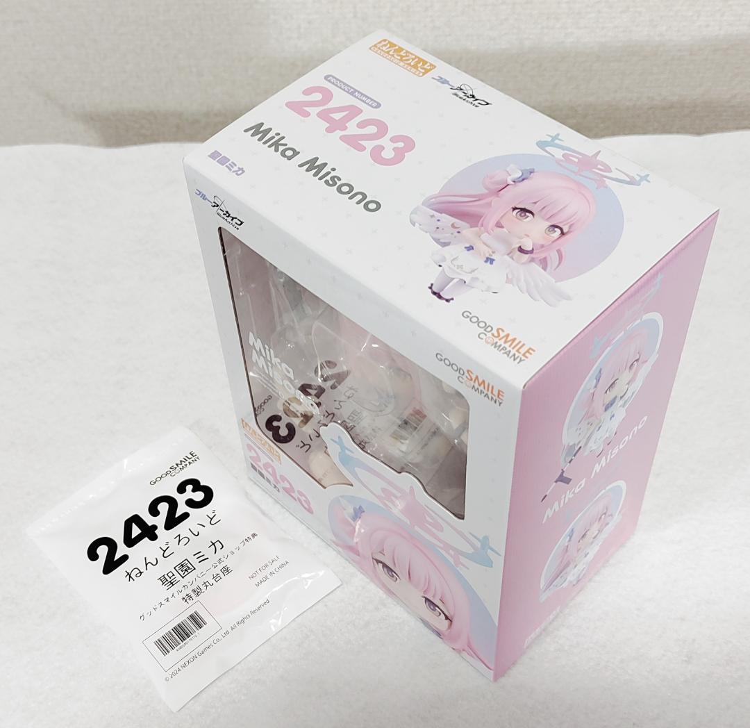 figmaシロコ ねんどろいどミカ 特典付き 未開封セット品