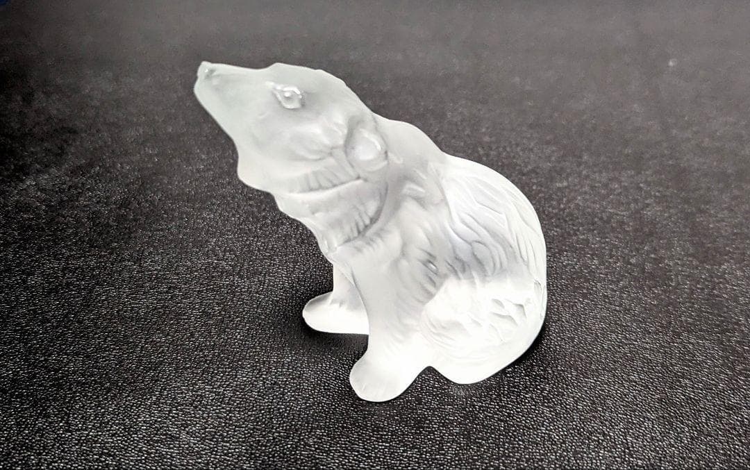 LALIQUE ラリック ベア くま 熊 オーナメント オブジェ ガラス
