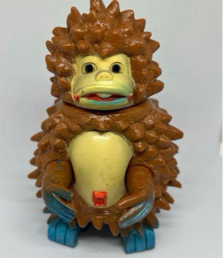 ポピー　ソフビ　ピグ　レトロ　キングザウルス