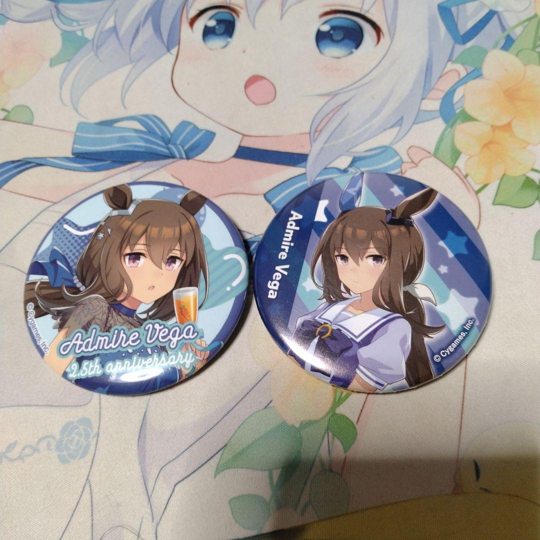 アドマイヤベガ アクリルスタンド 12体 缶バッジ2つ　最終値下げ