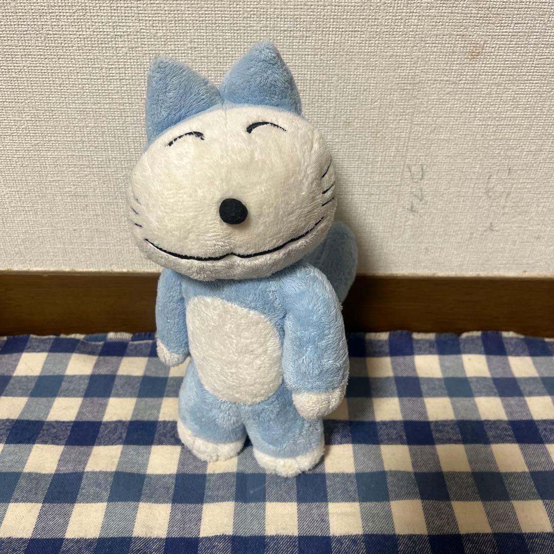 ▪️11ぴきのねこ　ぬいぐるみ2種類▪️水色毛足の長いねこ&首動くねこ▪️レア美品