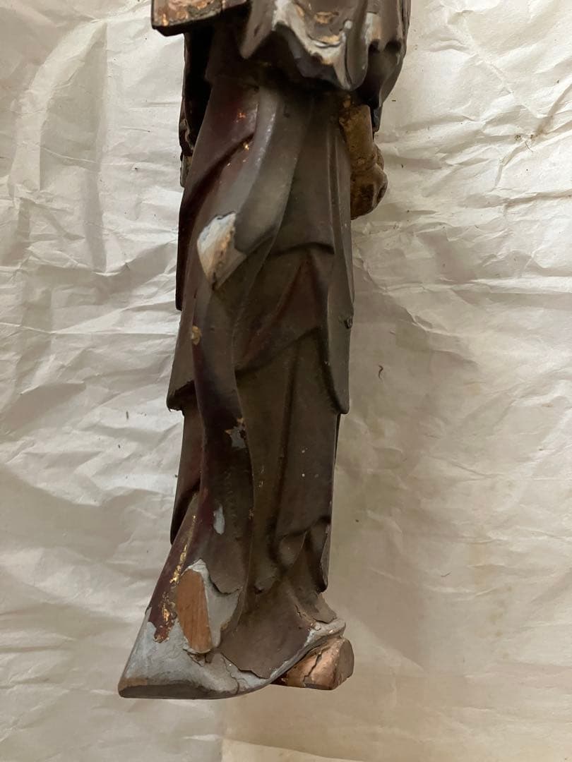 アンティーク　骨董　木彫　仏像　千手観音菩薩？　古美術